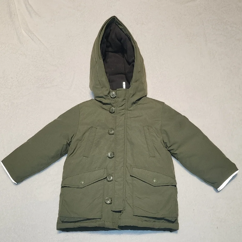 GAP Kids Olive Green Hooded Jacket